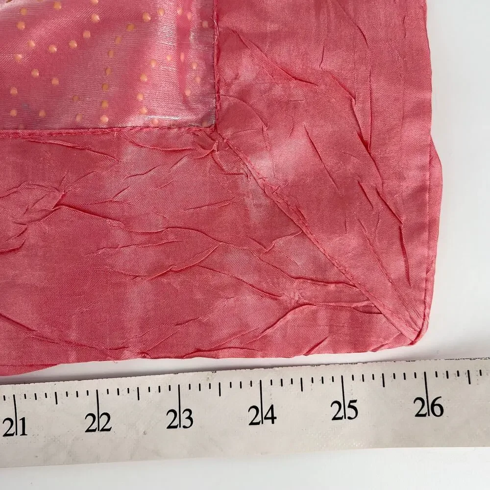 Y2K Pink Satin Pillow Shams Set of 2 Seventeen Magazine 2000s vintage